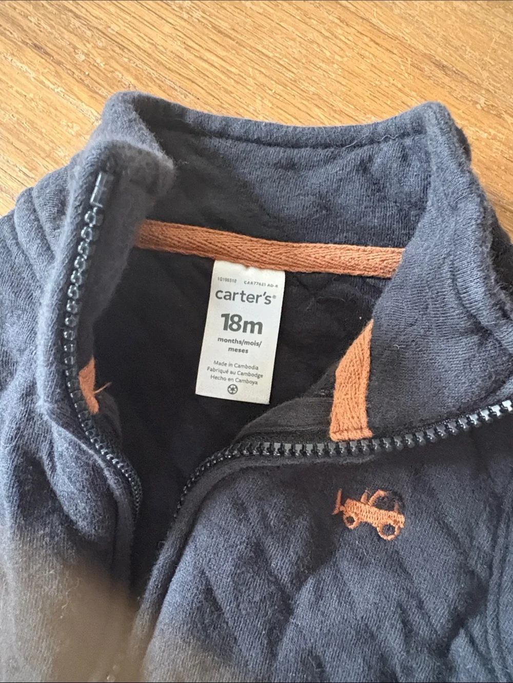 Carters soft quilted